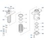 Rotary Joint Assembly for Kubota KX030-4 Mini Excavator
