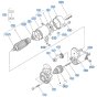 Starter Assembly for Kubota KX030-4 Mini Excavator