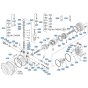 Swivel Motor Assembly for Kubota KX040-5 Mini Excavator