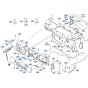 Seat Support Assembly for Kubota KX040-5 Mini Excavator