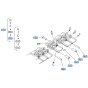 Crawler (Iron) Assembly for Kubota KX040-5 Mini Excavator