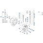 Drive Motor Assembly -3 for Kubota KX080-3 Mini Excavator