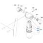 Oil Filter Assembly for Kubota KX080-3 Mini Excavator