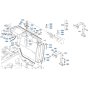 Arch Frame Assembly for Kubota KX080-3 Mini Excavator
