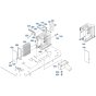 Heater Assembly for Kubota KX080-4s Mini Excavator