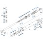 Boom Cylinder Assembly for Kubota KX080-4s Mini Excavator