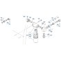 Oil Filter Assembly for Kubota KX080-4s Mini Excavator