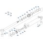 Blade Cylinder (Angle) Assembly for Kubota KX080-4s Mini Excavator