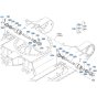 Carrier Roller Assembly for Kubota KX080-5 Mini Excavator