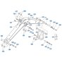 Boom Assembly for Kubota KX121-3 Mini Excavator