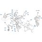 Control Lever (R/H) Assembly for Kubota KX121-3 Mini Excavator