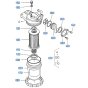 Fuel Filter Assembly for Kubota KX121-3 Mini Excavator