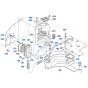 Air Conditioner Assembly for Kubota KX121-3 Mini Excavator