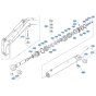 Arm Cylinder Assembly for Kubota KX121-3 Mini Excavator
