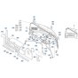 Bonnet Assembly -2 for Kubota KX161-3s Mini Excavator