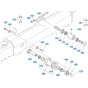 Track Roller Assembly for Kubota KX161-3s Mini Excavator