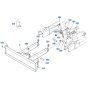 Blade Assembly for Kubota KX91-3s Mini Excavator