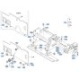 Seat Support Assembly for Kubota KX91-3s Mini Excavator