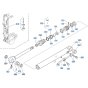 Bucket Cylinder Assembly for Kubota KX91-3s Mini Excavator