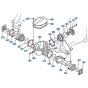 Front Axle Case Assembly for Kubota R310 Loader
