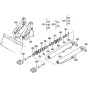 Lift Cylinder Assembly for Kubota R310 Loader