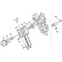 Water Pump Assembly for Kubota R400 Loader