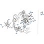 Fan Assembly for Kubota R400 Loader