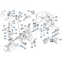 Instrument Panel Assembly -1 for Kubota R400 Loader