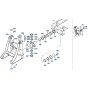 Front Frame Assembly for Kubota R400 Loader
