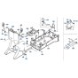 Rear Frame Assembly for Kubota R400 Loader