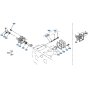 Engine Stop Lever Assembly for Kubota R400 Loader