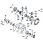 Differential (Front) Assembly for Kubota R400 Loader