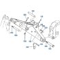 Boom Assembly for Kubota R400 Loader