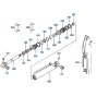 Bucket Cylinder Assembly for Kubota R400 Loader