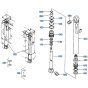 Outrigger Cylinder Assembly for Kubota R400 Loader