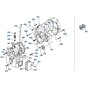 Transmission Case Assembly for Kubota R400 Loader