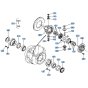Differential (Rear) Assembly for Kubota R400 Loader