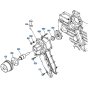 Water Pump Assembly for Kubota R410 Loader
