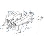 Rear Frame Assembly for Kubota R410 Loader