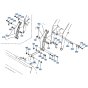 Tilt Arm Assembly for Kubota R410 Loader