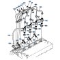 Glow Plug, Nozzle Holder Assembly for Kubota R410 Loader