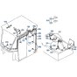 Heater Assembly for Kubota R410 Loader