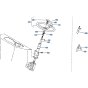 Steering Assembly for Kubota R410 Loader