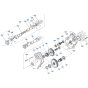 Reduction Case Assembly for Kubota R410 Loader