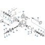 Axle (Rear) Assembly for Kubota R410 Loader