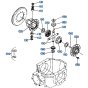 Differential Case (Rear) Assembly for Kubota R410 Loader