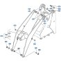 Shovel Arm Assembly for Kubota R420 Loader