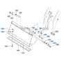 Bucket Assembly for Kubota R420 Loader