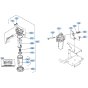 Sediment Filter Assembly for Kubota R420 Loader
