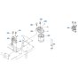 Fuel Filter Assembly for Kubota R420 Loader